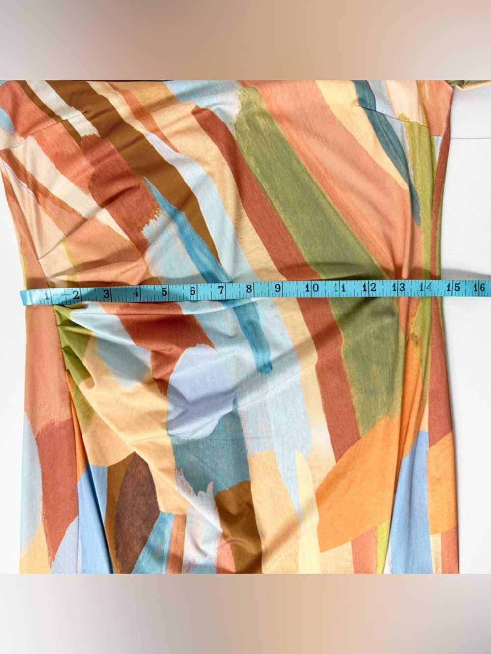 MESTIZA NEW YORK gabriella midi dress in fresco tides size Small Anthropologie - Picture 9 of 10